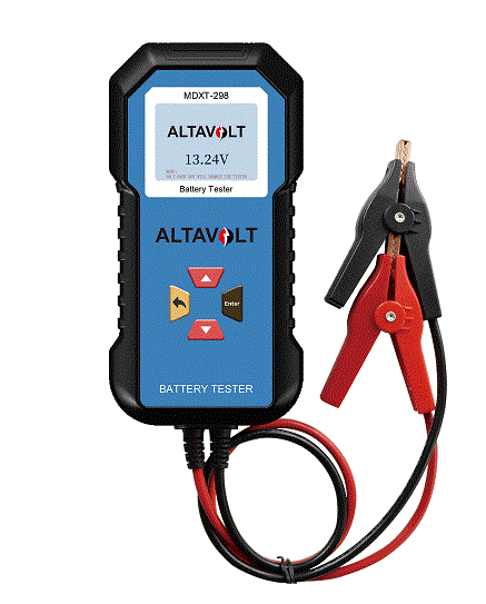 Professional battery tester